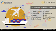 Top 10 leading global trade countries as per world import and export data